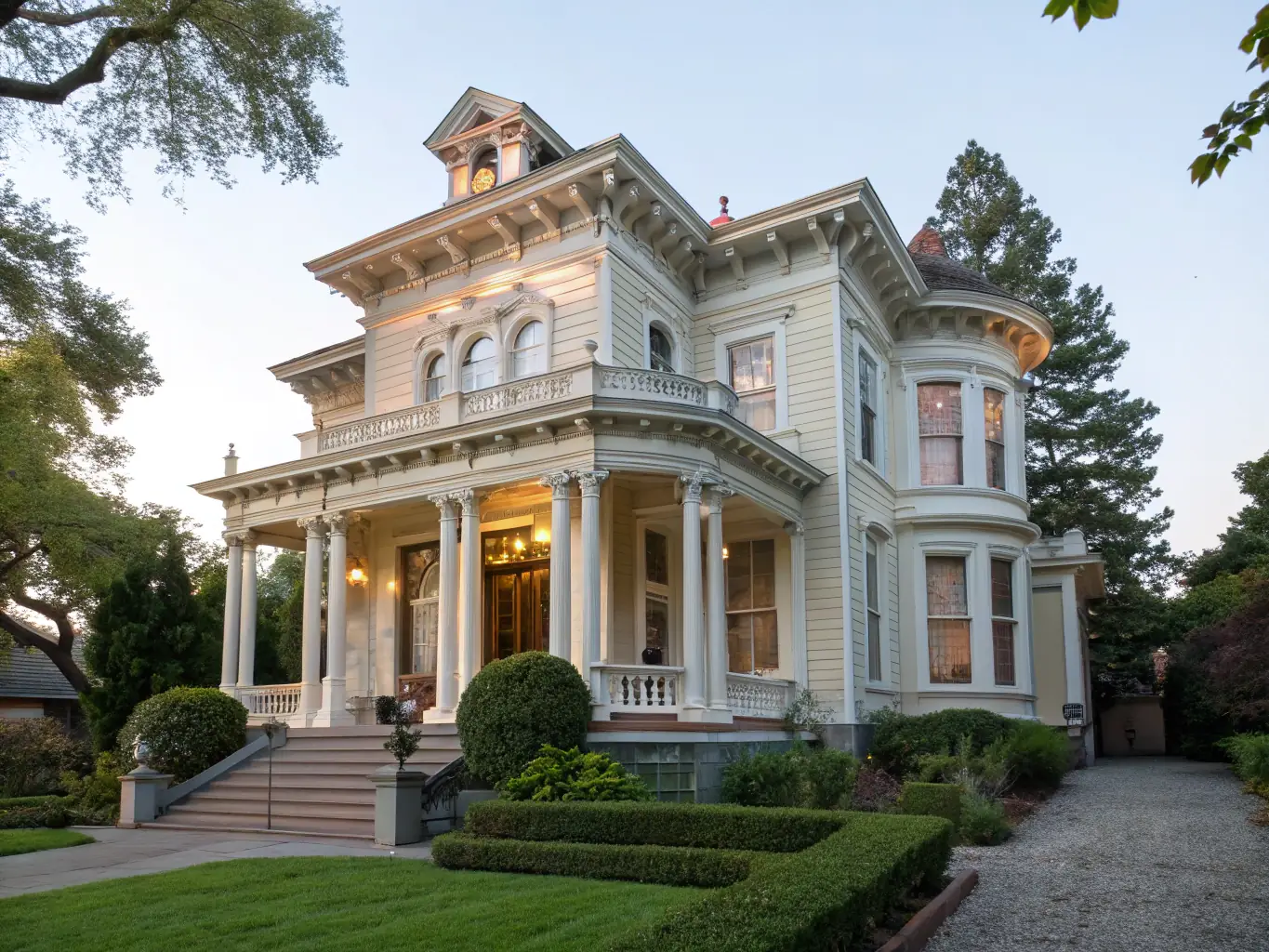 A beautifully renovated historic property in San Antonio, Texas, showcasing a blend of classic architecture and modern updates. The image should convey charm and elegance.